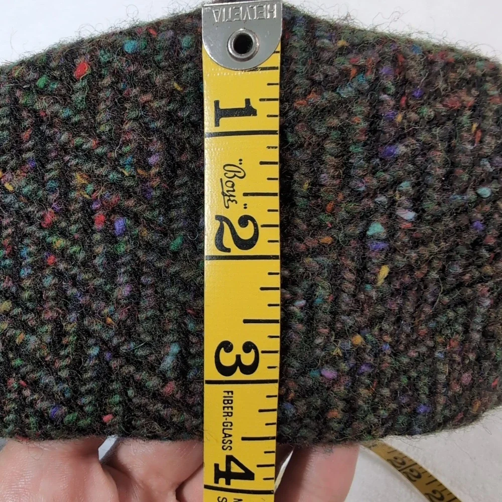 Hats of Ireland Flat Cap Men 7 Brown Donegal Tweed Wood Herringbone Newsboy‎